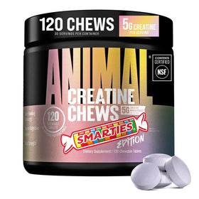 Animal Creatine Chews Smarties 120 comprimés vue de face
