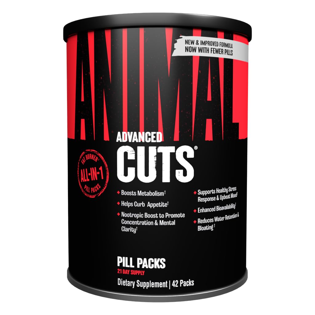 Animal Cuts Thermogenic Fat Burner Complex front view