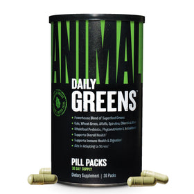 Animal Daily Greens 30 capsules pack front view