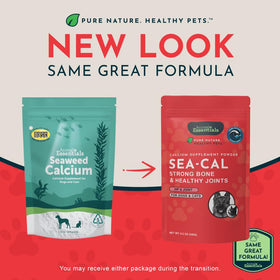 Animal Essentials Sea-Cal poudre de calcium d'algue marine 254g emballage