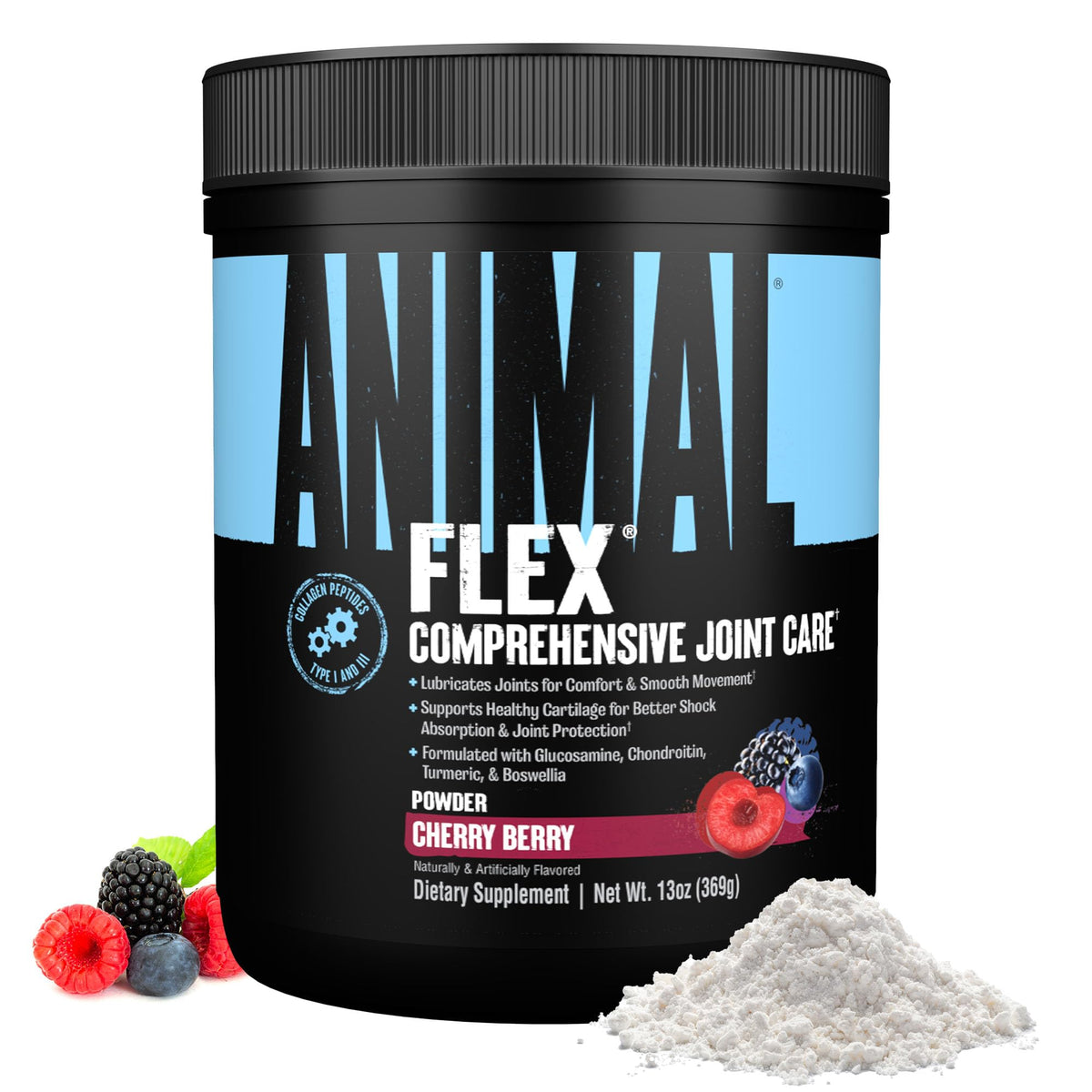 Animal Flex complément articulaire en poudre cerise vue avant