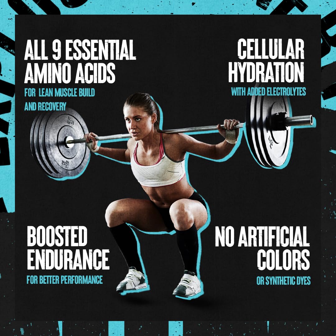 Animal Juiced Aminos 380g en préparation dans un shaker