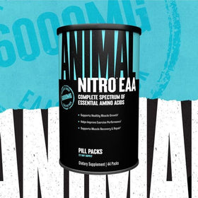 Animal Nitro EAA 44 Packs ouvert avec plusieurs sachets visibles