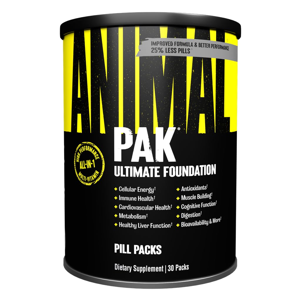 Animal Pak Complément Multivitaminé 30 Dosettes Pratiques vue de face
