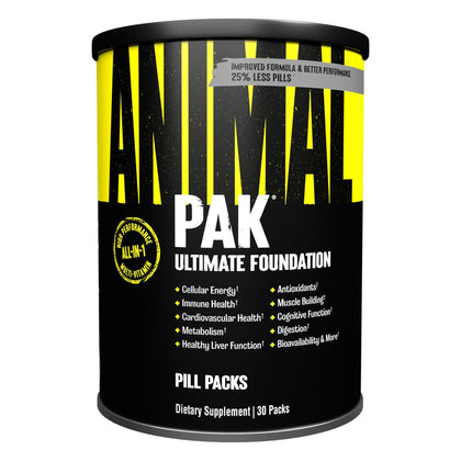 Animal Pak Complément Multivitaminé 30 Dosettes Pratiques vue de face