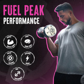 Animal Pump Non-Stim poudre pré-workout en poudre dans un verre