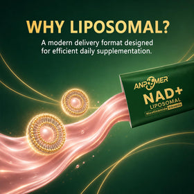 ANPOMER sachets de NAD+ dans un sac de travail