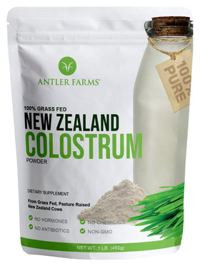 Antler Farms Colostrum 100% Pur Nouvelle-Zélande 458g - vue avant