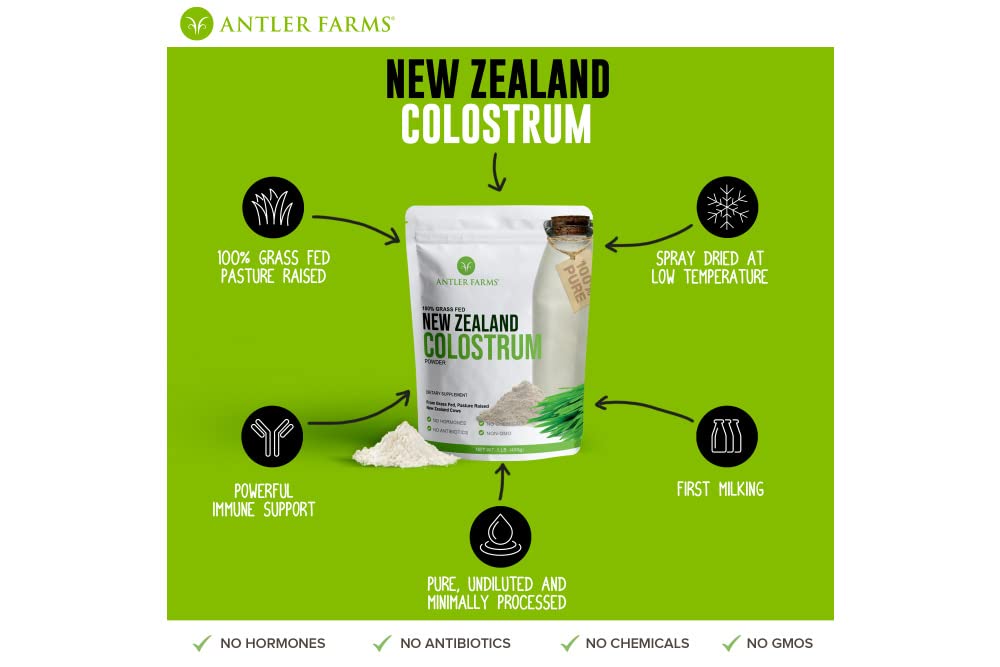 Antler Farms Colostrum 100% Pur - utilisation dans un smoothie