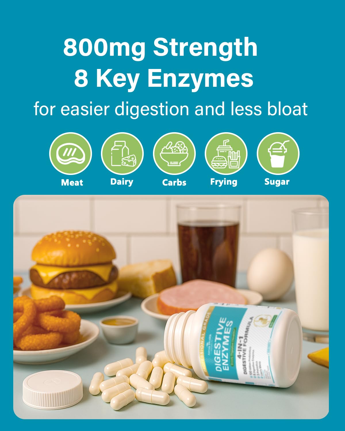 Anven Health Compléments Alimentaires Probiotiques sur une table
