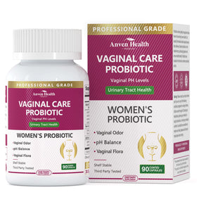 Anven Health Probiotiques Vaginales 90 Capsules vue de face