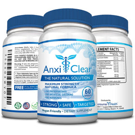 AnxiClear Complément Alimentaire 100mg 5-HTP emballage et contenu