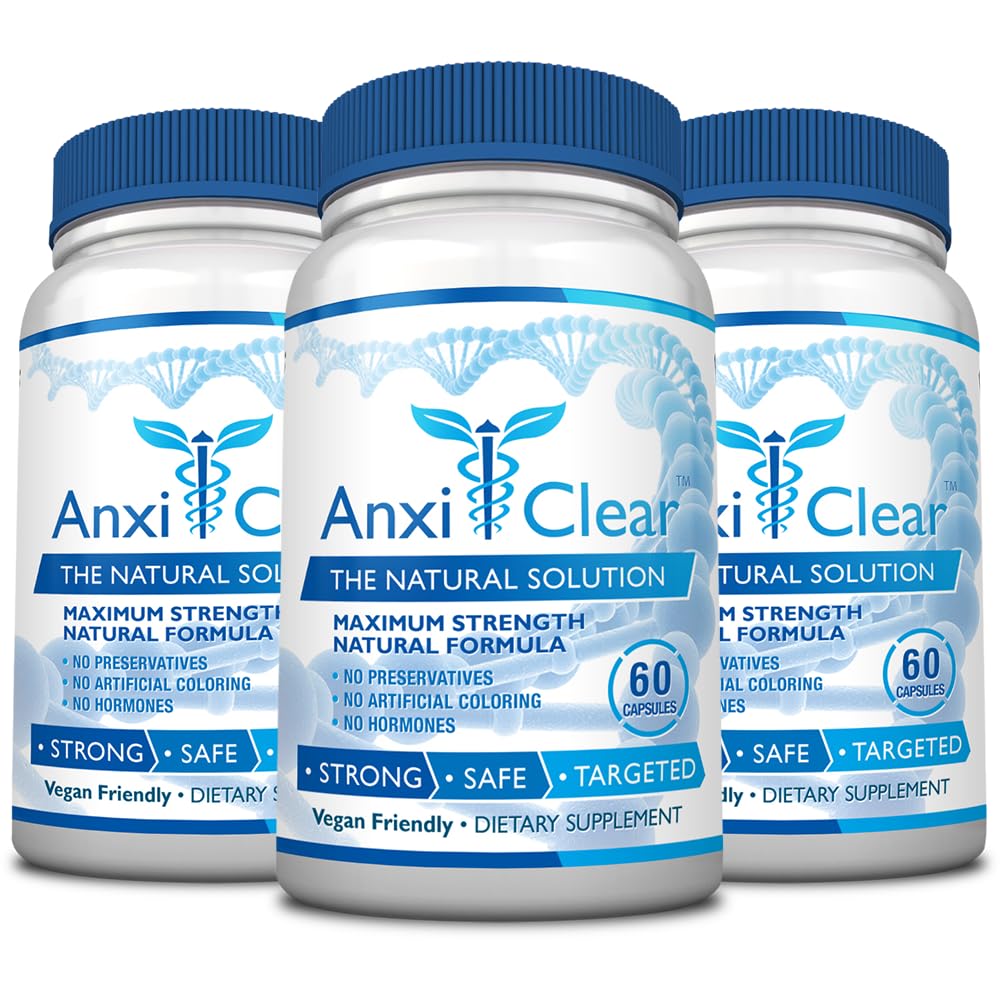 AnxiClear Complément Alimentaire 100mg 5-HTP vue avant
