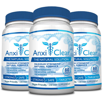 AnxiClear Complément Alimentaire 100mg 5-HTP vue avant