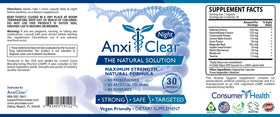 AnxiClear complément alimentaire 5-HTP 100mg boîte arrière