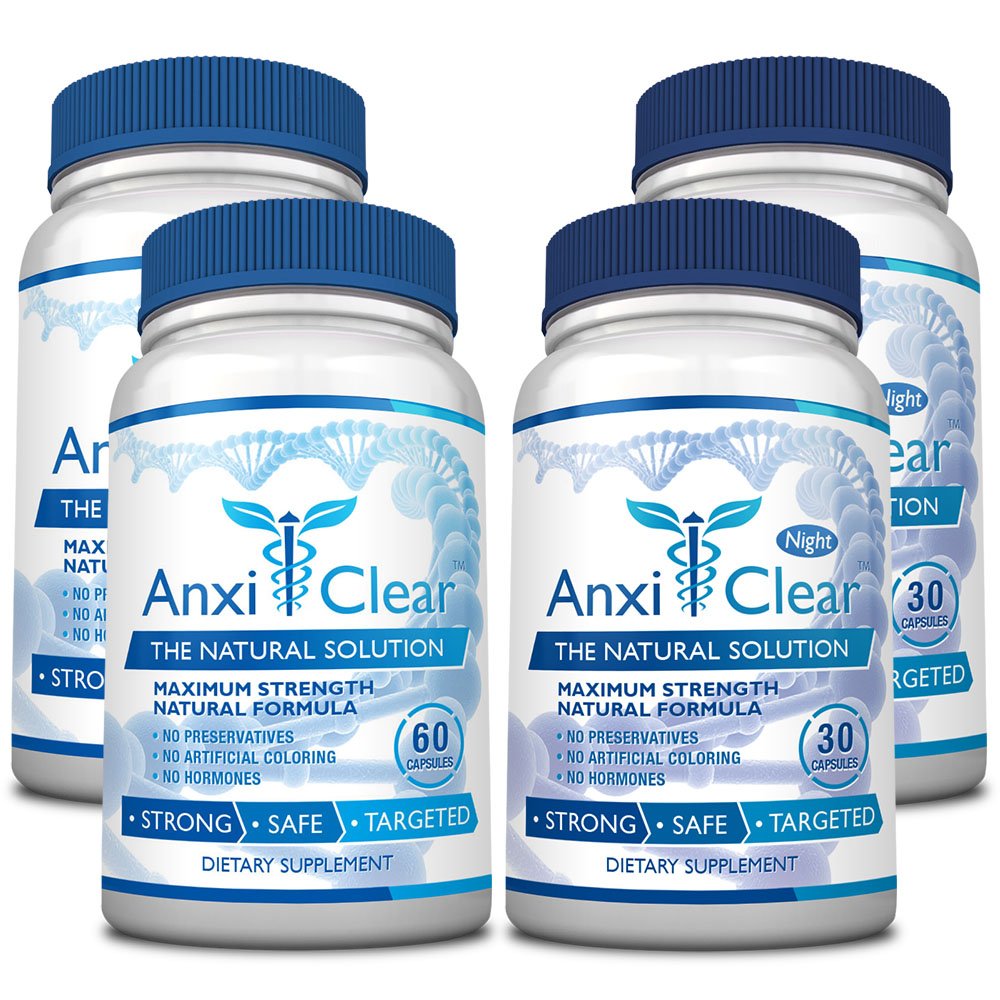 AnxiClear complément alimentaire 5-HTP 100mg boîte avant
