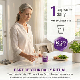 AOR Capsules 40mg MBP avec des ingrédients listés