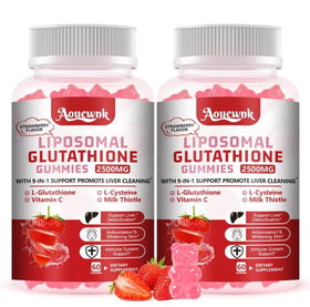 Aouewnk Gélifiés de Glutathion Liposomal 2500MG - Vue avant du paquet