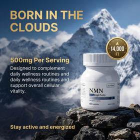 AOVITAO Complément NMN 500mg étiquette détaillée