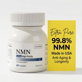 AOVITAO Complément NMN 500mg vue de face avec étiquette
