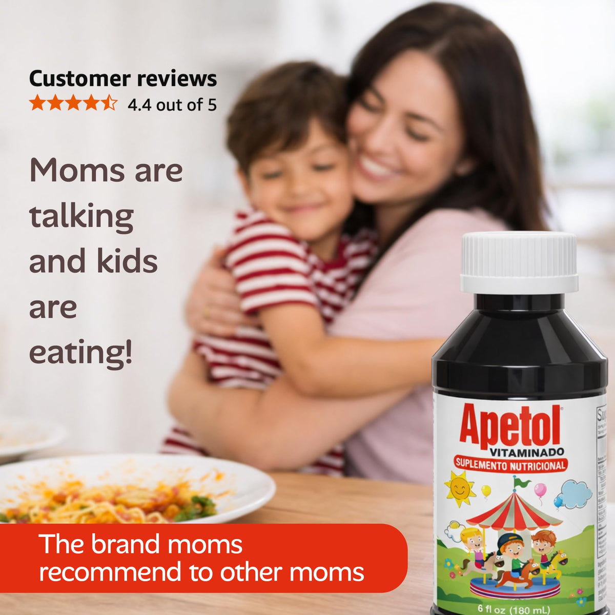 Apetol Complément Alimentaire sur une table à manger