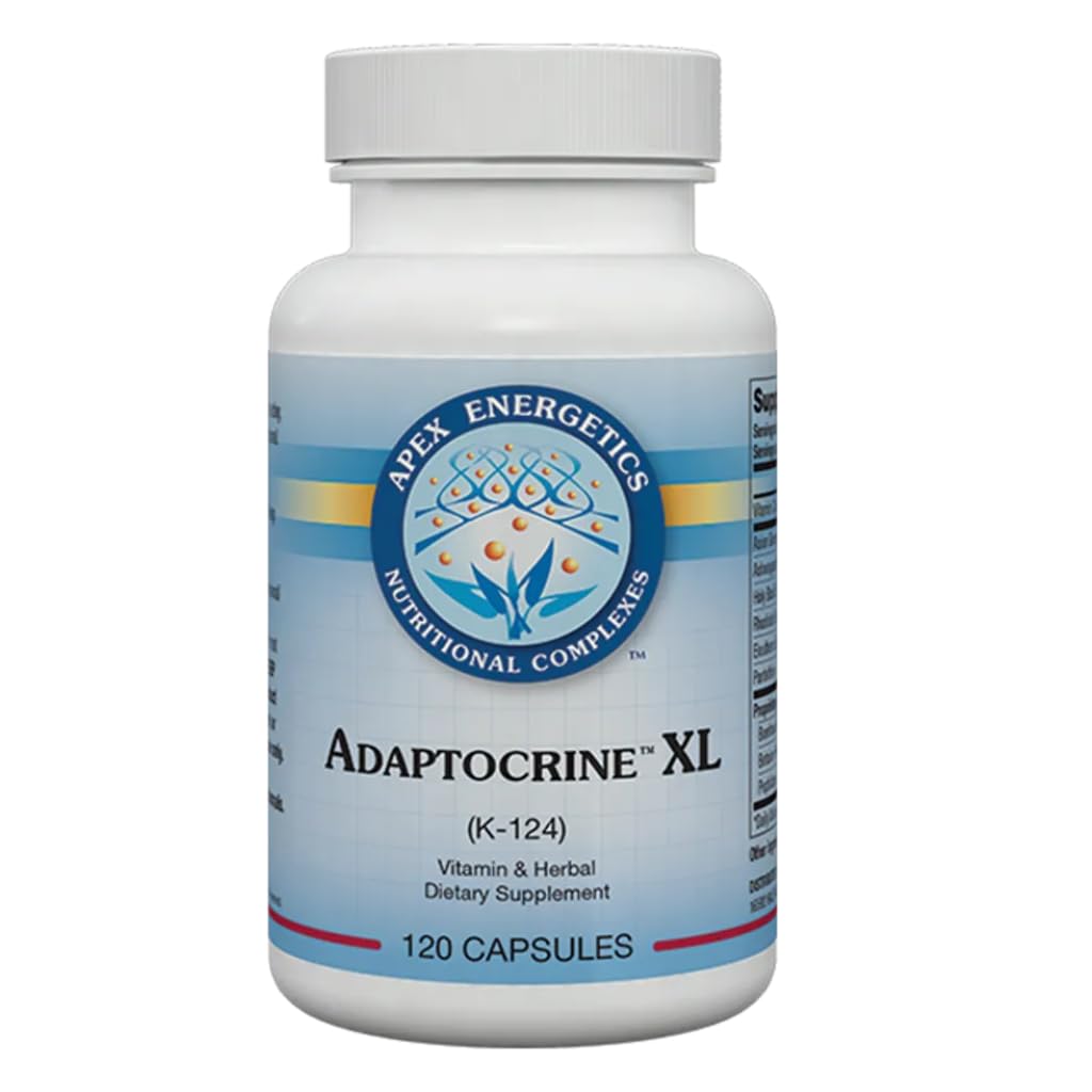 Apex Energetics Adapto-Crine XL 120 Capsules vue de face