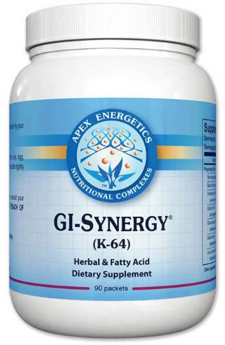 Apex Energetics K-64 GI SYNERGY 90 sachets de 3 gélules