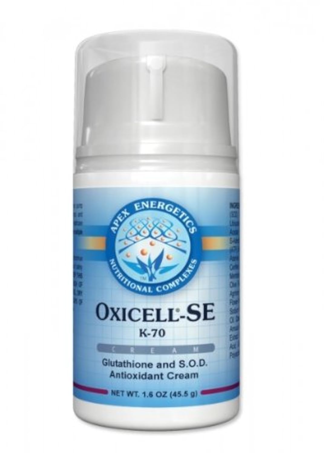 Apex Energetics Oxicell-SE crème antioxydante 82g vue avant