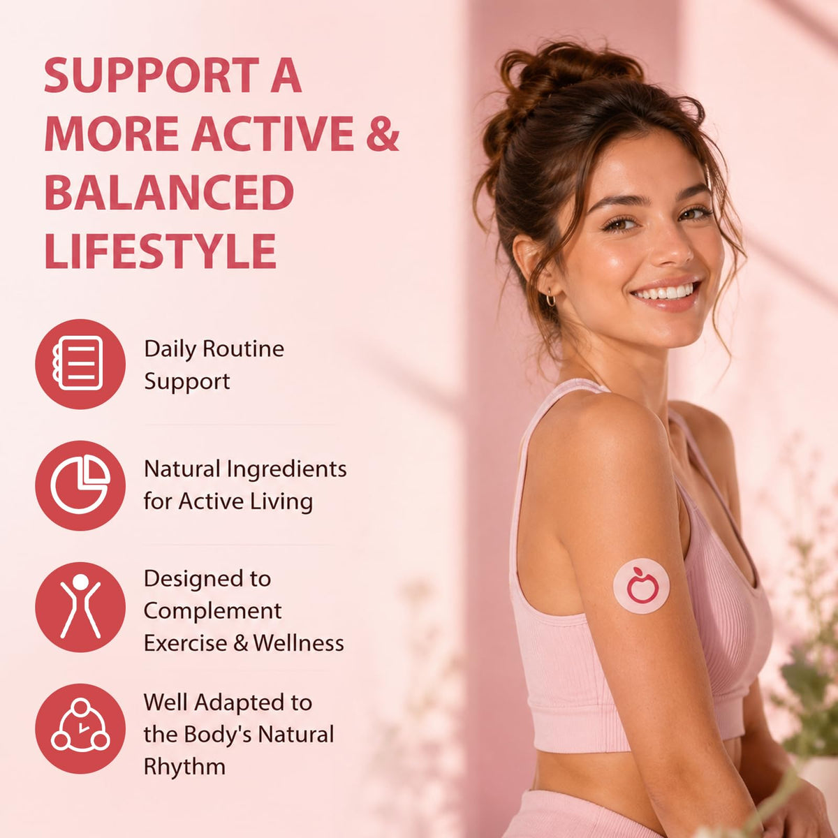 Application d'un patch de berbérine sur la peau