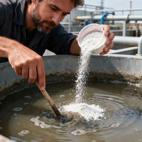 Application de la chaux hydratée dans le traitement de l'eau