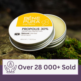 Application de la crème sur la peau