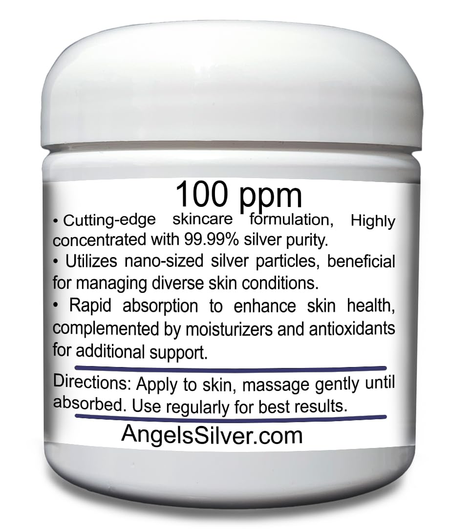 Application du Gel d'Argent Colloïdal sur la peau