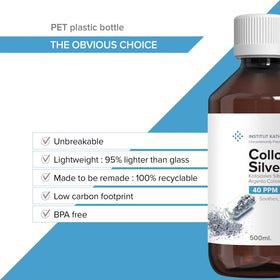 Application du liquide d'argent colloïdal d'Institut Katharos