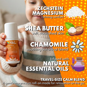 Application du Roll-On Magnésium sur la peau