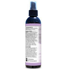 Application du spray de magnésium Aromasong sur la peau