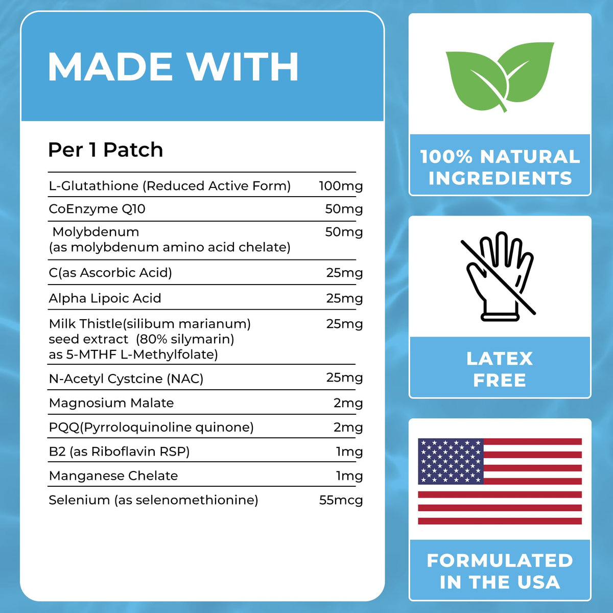 Application facile des patches au collagène VIORY sur la peau