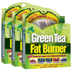 Applied Nutrition Green Tea Fat Burner 3 Pack front view