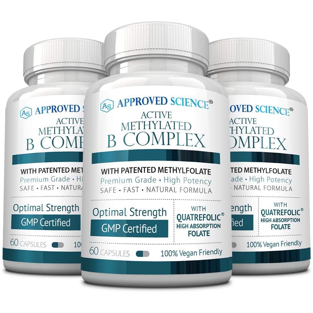 Approved Science Complexe B Méthylé 60 capsules vue de face