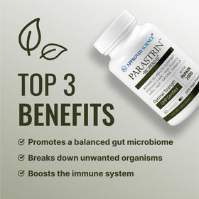 Approved Science Parastrin bottle side view