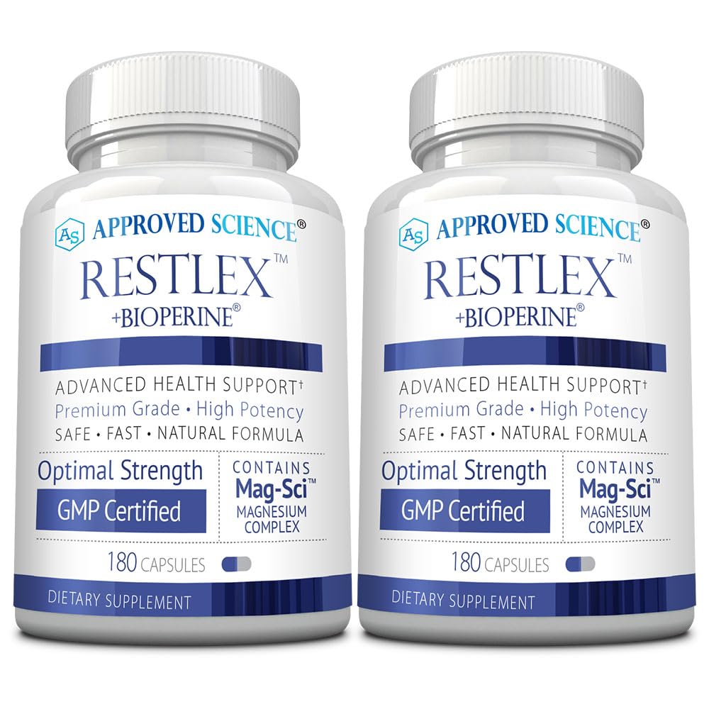 Approved Science Restlex complément alimentaire magnésium 440g vue avant