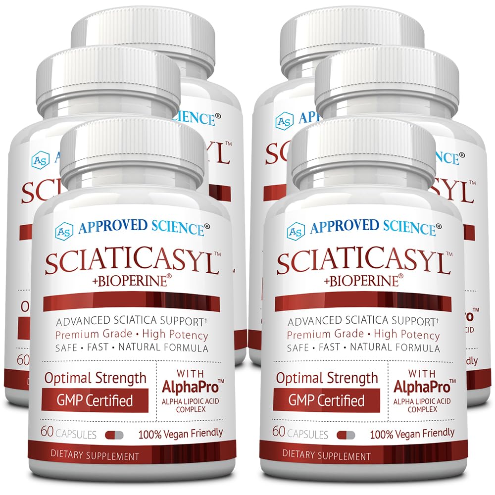 Approved Science Sciaticasyl 360 capsules vue de face