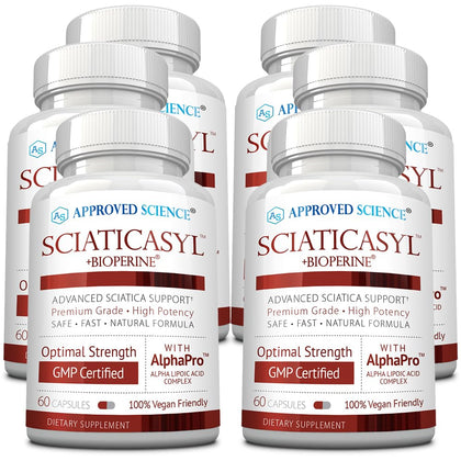 Approved Science Sciaticasyl 360 capsules vue de face