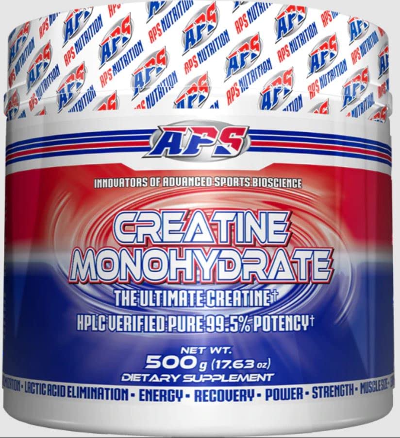 APS Nutrition Créatine Monohydrate Pure 500g emballage