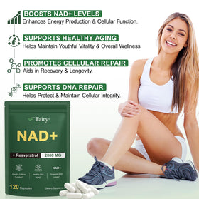 APU.FAIRY NAD 2000MG Liposomal sachet de 120 capsules