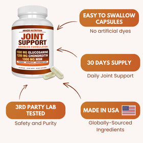 Arazo Nutrition Complément Alimentaire Articulaire 120 Capsules packaging