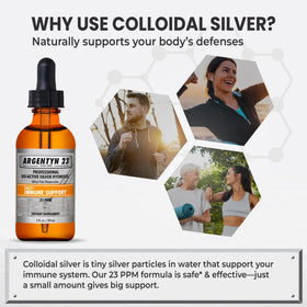 Argentyn 23 Colloïdal Argent 59 mL - ouverture du flacon
