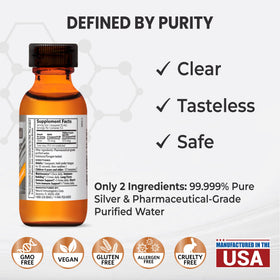Argentyn 23 Colloidal Silver 29 mL packaging