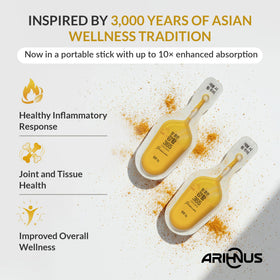 Arihnus Curcuma Liquide 365 mg avec ingrédients naturels