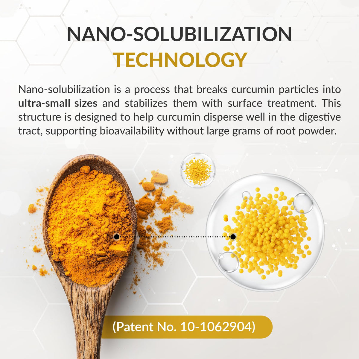 Arihnus Curcuma Liquide 365 mg sur un fond neutre