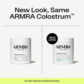 ARMRA Poudre de Colostrum 200g contenant ouvert